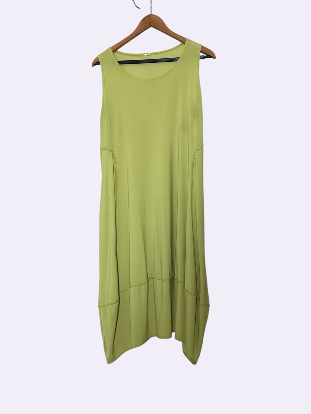 Marla Wynne PL Sleeveless Olive Green A-Line Dress